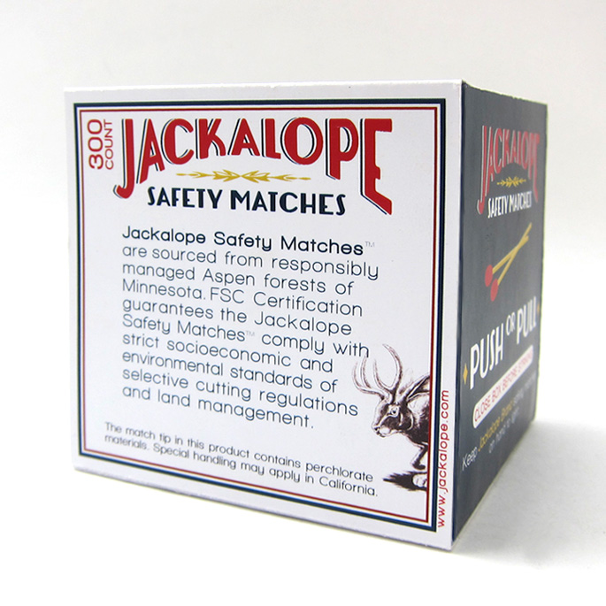 jackalope safety matches